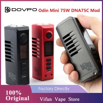 Original Dovpo Odin Mini 75W DNA75C TC Box Mod with DNA75C Chipset & 75W Max Output 0.96'' Screen E-cig Vape Mod VS Topside Dual
Original Dovpo Odin Mini 75W DNA75C TC Box Mod with DNA75C Chipset & 75W Max Output 0.96'' Screen E-cig Vape Mod VS Topside Dual