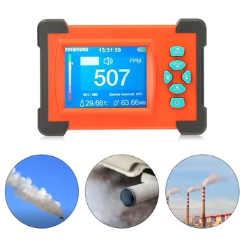 Desktop Carbon Dioxide Analyzer Monitor LCD/PC Gas Detector Dioxide Air Temperature Humidity Logger Meter Measuring Accessories
Desktop Carbon Dioxide Analyzer Monitor LCD/PC Gas Detector Dioxide Air Temperature Humidity Logger Meter Measuring Accessories