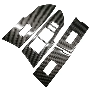 for TOYOTA Corolla 2014-2018 Carbon Fiber Car Door Window Lift Switch Buttons Cover Trim Sticker Decal Accessories 
for TOYOTA Corolla 2014-2018 Carbon Fiber Car Door Window Lift Switch Buttons Cover Trim Sticker Decal Accessories