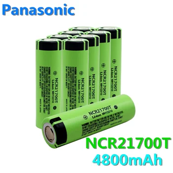 Panasonic 21700 NCR21700T Rechargeable Lithium 4800mAh 3.7V Power Battery High Discharge High Drain Li-ion Battery
Panasonic 21700 NCR21700T Rechargeable Lithium 4800mAh 3.7V Power Battery High Discharge High Drain Li-ion Battery