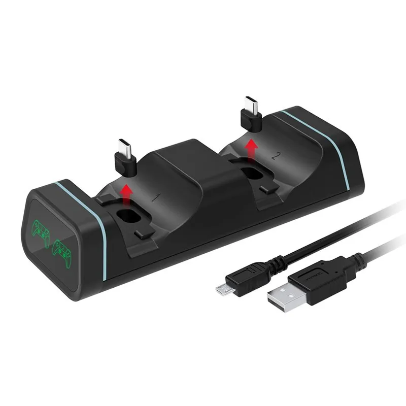 PS5 Controller Dual Charging Base Dock Controllers Stand Charger With Battery Packs For P5/X-series S/X/N-S/Google
PS5 Controller Dual Charging Base Dock Controllers Stand Charger With Battery Packs For P5/X-series S/X/N-S/Google