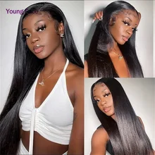 Brazilian Hair Human Hair 150% Density Straight Human Hair Pre-Plucked 13X4 Remy Lace Front Wig100% Human Hair Wigs For Women
Brazilian Hair Human Hair 150% Density Straight Human Hair Pre-Plucked 13X4 Remy Lace Front Wig100% Human Hair Wigs For Women