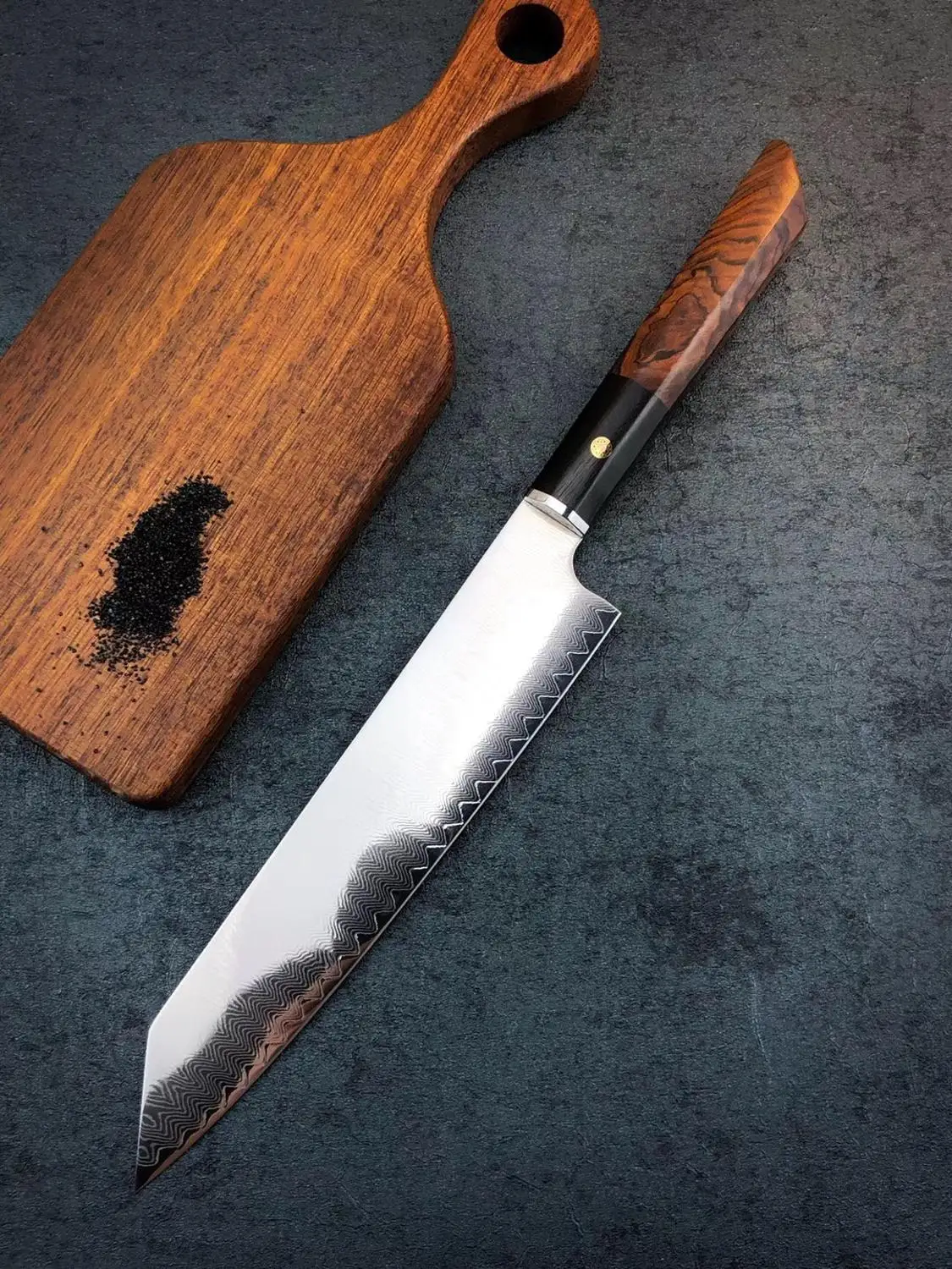 VG10 Chef's Nakiri Knife 65 Layers Japanese Damascus Steel Damascus Chef Knife 8 Inch Damascus Kitchen Knife Solidified Wood HD
VG10 Chef's Nakiri Knife 65 Layers Japanese Damascus Steel Damascus Chef Knife 8 Inch Damascus Kitchen Knife Solidified Wood HD