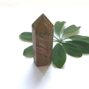 High Quality & Beautiful Natural Unakite Hand Carved Crystal Point Wand For Present Or Collection ZY
High Quality & Beautiful Natural Unakite Hand Carved Crystal Point Wand For Present Or Collection ZY