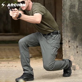S.archon SWAT Combat Military Tactical Pants Men Large Multi Pocket Army Cargo Pants Casual Cotton Security Bodyguard Trouser
S.archon SWAT Combat Military Tactical Pants Men Large Multi Pocket Army Cargo Pants Casual Cotton Security Bodyguard Trouser