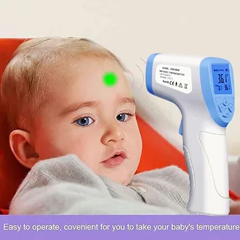 Non-contact Forehead Thermometer Digital Infrared Body Temporal LCD Backlight Termometro Infravermelh 4.6 
Non-contact Forehead Thermometer Digital Infrared Body Temporal LCD Backlight Termometro Infravermelh 4.6