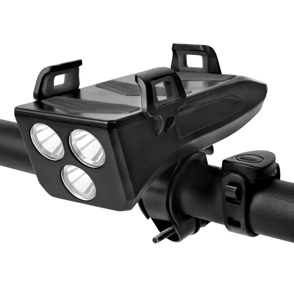 Multi Function Lamp 4-in-1 Bicycle Headlight Mobile Phone Holder Charger Waterproof Speaker Mountain Bike Accessories
Multi Function Lamp 4-in-1 Bicycle Headlight Mobile Phone Holder Charger Waterproof Speaker Mountain Bike Accessories