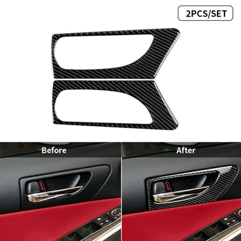 2pcs Carbon Fiber Car Interior Front Door Handle Cover Trim Decor Sticker Frame For LEXUS IS250 IS350 2013-2018 2019 Car Styling
2pcs Carbon Fiber Car Interior Front Door Handle Cover Trim Decor Sticker Frame For LEXUS IS250 IS350 2013-2018 2019 Car Styling