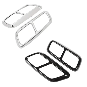 Car Exhaust Pipe Trim Stainless Steel Tail Pipe Exhaust Pipe Cap for Range Rover Sport 2018 2019 - Black
Car Exhaust Pipe Trim Stainless Steel Tail Pipe Exhaust Pipe Cap for Range Rover Sport 2018 2019 - Black