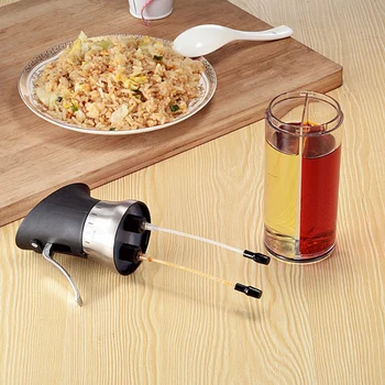 1 pc Kitchen Baking Cook Oil Spray Empty Bottle Vinegar Bottle Oil Dispenser Cooking Tool Salad BBQ Cooking Glass 2 In 1 Tools
1 pc Kitchen Baking Cook Oil Spray Empty Bottle Vinegar Bottle Oil Dispenser Cooking Tool Salad BBQ Cooking Glass 2 In 1 Tools
