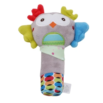 Baby Kid Toy Soft Cute Cartoon Animal Musical Ring Bell BB Plush Rattle Squeaker Early Educational Doll
Baby Kid Toy Soft Cute Cartoon Animal Musical Ring Bell BB Plush Rattle Squeaker Early Educational Doll