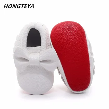 Hongteya Baby Shoes first walkers Handmade Soft red Bottom Newborn Baby Moccasin Fashion knot PU leather Prewalkers Boots
Hongteya Baby Shoes first walkers Handmade Soft red Bottom Newborn Baby Moccasin Fashion knot PU leather Prewalkers Boots