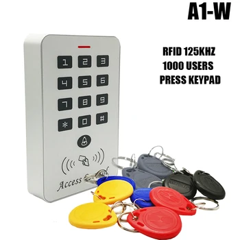 RFID 125khz EM Card Access Control System proximity Card Door Lock Controller with keyfobs cards
RFID 125khz EM Card Access Control System proximity Card Door Lock Controller with keyfobs cards