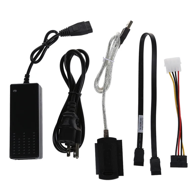 SATA PATA IDE drives -USB 2.0 adapter converter cable 2.5 5.25 inches hard drive optical drive
SATA PATA IDE drives -USB 2.0 adapter converter cable 2.5 5.25 inches hard drive optical drive