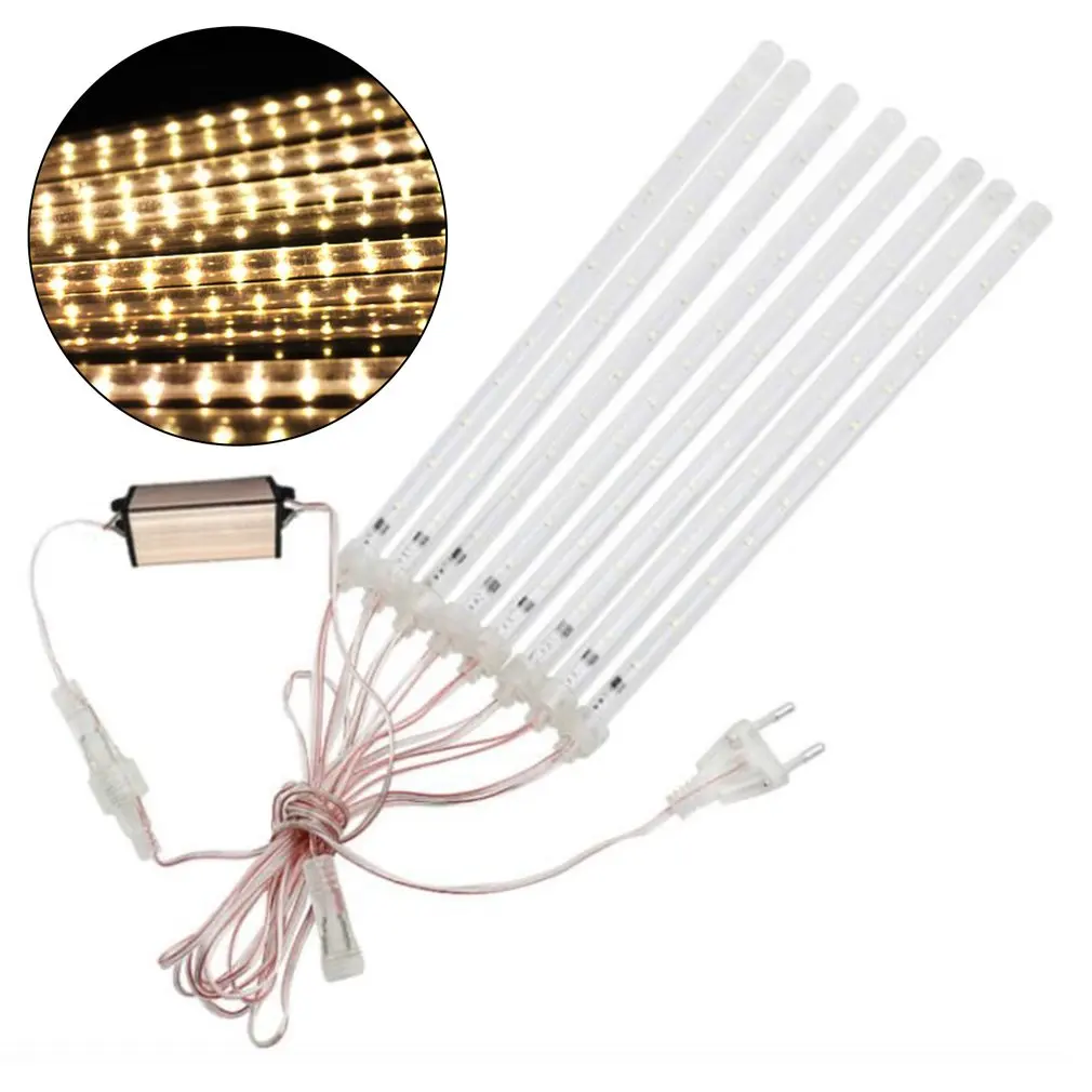 Rain Drop String Lights Led Meteor Shower Tube Lights Icicle Snow Falling Fairy Light For Party Holiday Garden Decoration
Rain Drop String Lights Led Meteor Shower Tube Lights Icicle Snow Falling Fairy Light For Party Holiday Garden Decoration