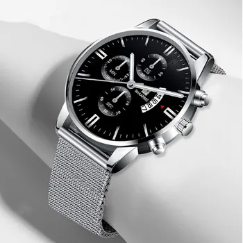 Mens Watches Fashion Men Date Alloy Case Synthetic Leather Analog Quartz Sport Watch Horloges (mall Dial No Work B3661
Mens Watches Fashion Men Date Alloy Case Synthetic Leather Analog Quartz Sport Watch Horloges (mall Dial No Work B3661