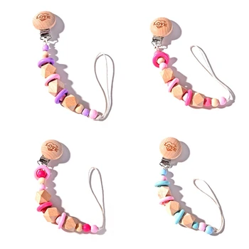 Baby Silicone Pacifier Chains Safe Teething Chain Baby Teether Eco-friendly Pacifier Clips Holder Chain 
Baby Silicone Pacifier Chains Safe Teething Chain Baby Teether Eco-friendly Pacifier Clips Holder Chain