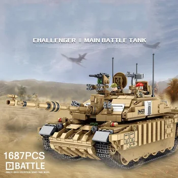 Modern military BritainChallenger Ⅱ Main Battle Tank batisbricks building block model ww2 army figures bricks toys collection
Modern military BritainChallenger Ⅱ Main Battle Tank batisbricks building block model ww2 army figures bricks toys collection