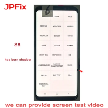 JPFix For Samsung S8 G950 LCD Touch Screen Assembly Defects Display Digitizer Complete Assembly With Frame
JPFix For Samsung S8 G950 LCD Touch Screen Assembly Defects Display Digitizer Complete Assembly With Frame