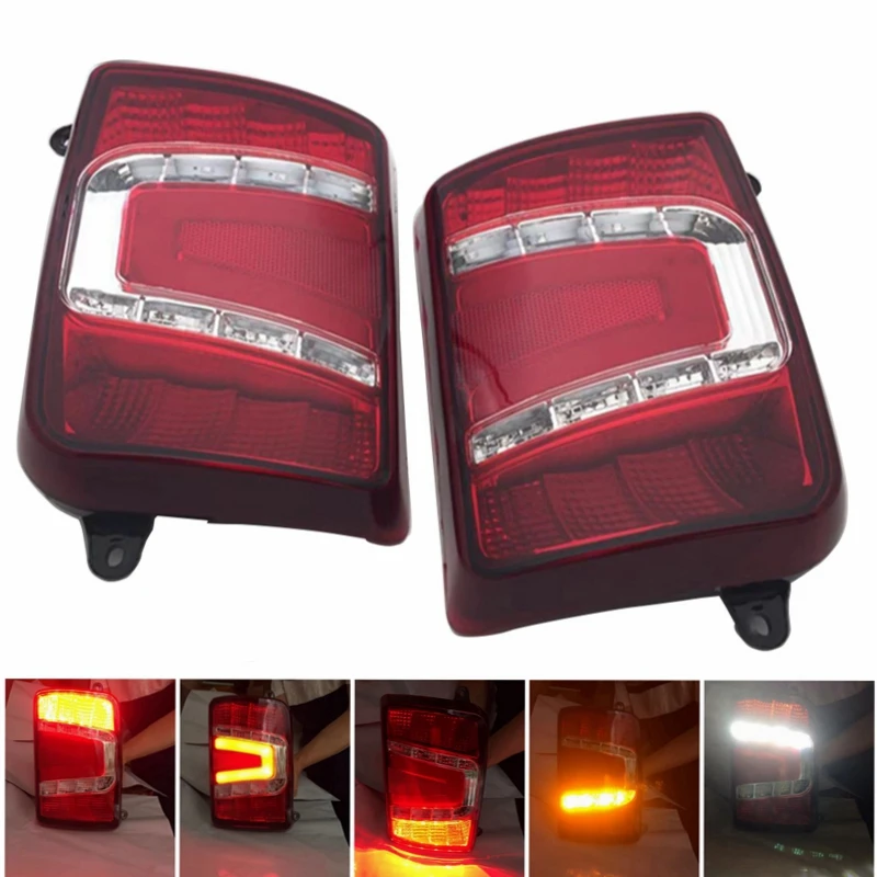 Marlaa For Niva 4X4 1995+ Led Tail Light with Turn Signal Light Lamp Car Light Assembly Rear Brake Light For Niva 4X4 1995 Up
Marlaa For Niva 4X4 1995+ Led Tail Light with Turn Signal Light Lamp Car Light Assembly Rear Brake Light For Niva 4X4 1995 Up
