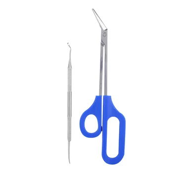 Stainless Steel anti-rust Pedicure Nail Tool Set Long Handle Toenail Scissors Nails File Great accessory for nail art salon home
Stainless Steel anti-rust Pedicure Nail Tool Set Long Handle Toenail Scissors Nails File Great accessory for nail art salon home