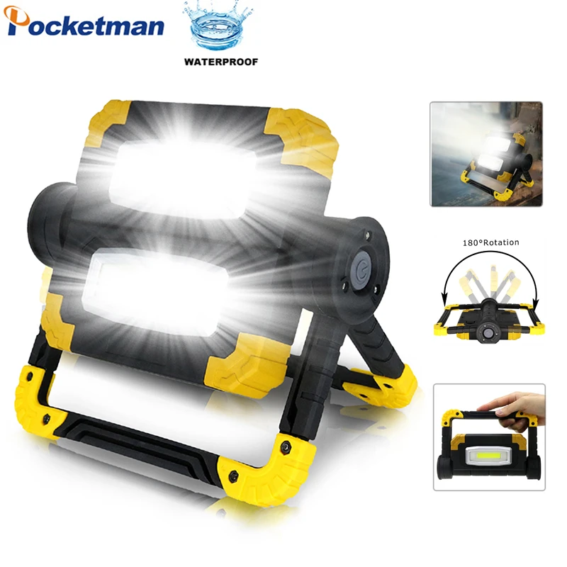 Led Portable Spotlight Searchlight Led Work Light 150W Led Waterproof Work Light use 4*AA Battery For Repairing Camping
Led Portable Spotlight Searchlight Led Work Light 150W Led Waterproof Work Light use 4*AA Battery For Repairing Camping