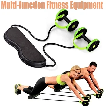 Fitness Equipment Exerciser AbdominalTrainer Puller Roller Slimming Muscle Trainer Workout Tool Resistance Band
Fitness Equipment Exerciser AbdominalTrainer Puller Roller Slimming Muscle Trainer Workout Tool Resistance Band