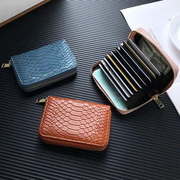 Leather Rfid Blocking Wallet Credit Card Holder Zipper Short Clutch Coin Purse Ladies Small Id Card Case Pack Women Unisex
Leather Rfid Blocking Wallet Credit Card Holder Zipper Short Clutch Coin Purse Ladies Small Id Card Case Pack Women Unisex