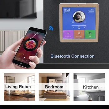 2/4 channel wireless bluetooth in wall amplifier with touch screen,FM radio,USB,TF,power 2 to 8 speakers for Smart home audio
2/4 channel wireless bluetooth in wall amplifier with touch screen,FM radio,USB,TF,power 2 to 8 speakers for Smart home audio