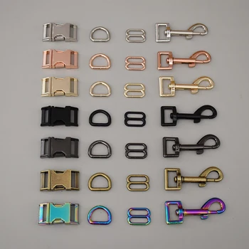1 set 20mm Metal release buckles 8 button sliders for cat dog collar adjustable buckles Webbing Diy Backp sewing accessories
1 set 20mm Metal release buckles 8 button sliders for cat dog collar adjustable buckles Webbing Diy Backp sewing accessories