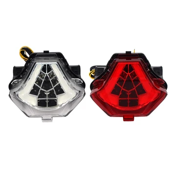 Motorcycle Integrated LED Turn Signal Assembly Tail Light for YAMAHA MT 07 MT07 FZ 07 MT 25 MT 03 YZF R3
Motorcycle Integrated LED Turn Signal Assembly Tail Light for YAMAHA MT 07 MT07 FZ 07 MT 25 MT 03 YZF R3