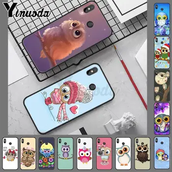 

Cute Owl Hearts Lover Christmas Soft silicone Phone Case Cover for redmi note8 pro note7 note5 note6pro 7 7A 5 5A 8 S2 Cover