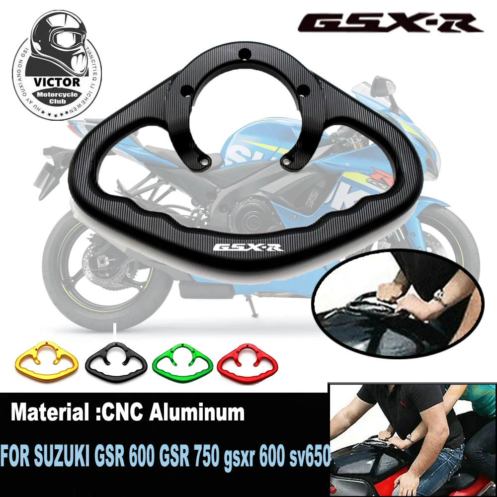 For SUZUKI GSXR650 GSXR750 GSR600 GSR750 SV650 CNC Motorcycle Passenger Handles The Fuel Tank Grab Bar Handle Armres
For SUZUKI GSXR650 GSXR750 GSR600 GSR750 SV650 CNC Motorcycle Passenger Handles The Fuel Tank Grab Bar Handle Armres