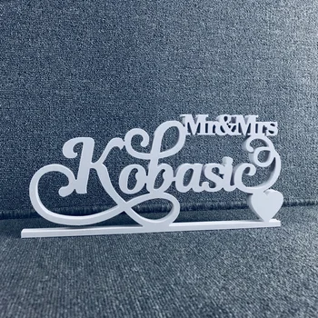 Personalized Last Name Sign Sweetheart table Sign Mr & Mrs Sign Custom Wedding Decoration Name sign Script Mr and Mrs Surname 
Personalized Last Name Sign Sweetheart table Sign Mr & Mrs Sign Custom Wedding Decoration Name sign Script Mr and Mrs Surname