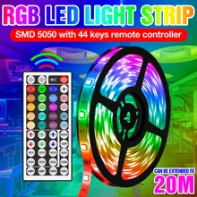 LED RGB Light Strip 12V Flexible Waterproof Lamp Ribbon LED IR Infrared Control Strip 5M 10M 15M 20M LED Indoor Atmosphere Lamp
LED RGB Light Strip 12V Flexible Waterproof Lamp Ribbon LED IR Infrared Control Strip 5M 10M 15M 20M LED Indoor Atmosphere Lamp