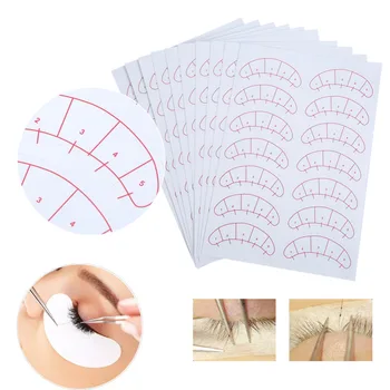 

140PCS Paper Patches Eyelash Under Eye Pads Lash Eyelash Extension Eye Tips Eyelash Extension Sticker Wraps Make Up Tools