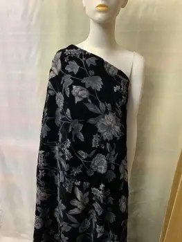 (5yards/lot) African rayon floral style 10mm breathable 100% silk burnout chiffon velvet fabric for women dress tecidos tissus
(5yards/lot) African rayon floral style 10mm breathable 100% silk burnout chiffon velvet fabric for women dress tecidos tissus