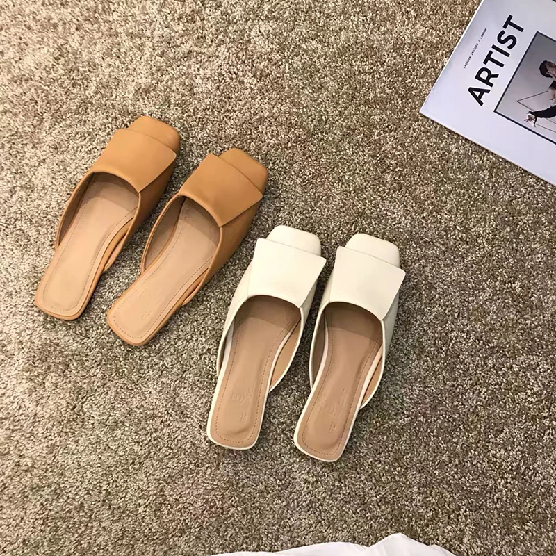 Woman Slippers Thin Low Heel Slipper Slip On Square Head Sandal Mules Brand Embroidery Elegant Mules Shoes Outdoors Slides Shoes
Woman Slippers Thin Low Heel Slipper Slip On Square Head Sandal Mules Brand Embroidery Elegant Mules Shoes Outdoors Slides Shoes