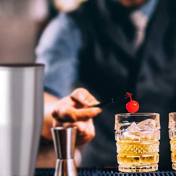 Cocktail Shaker Set , 24 Oz Stainless Steel Drink Shaker with Built-In Strainer, Cocktail Muddler, Mixing Spoon, and Measuring D
Cocktail Shaker Set , 24 Oz Stainless Steel Drink Shaker with Built-In Strainer, Cocktail Muddler, Mixing Spoon, and Measuring D