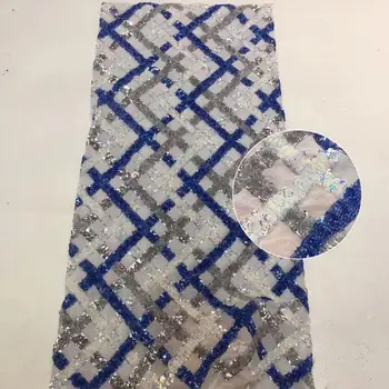 High Quality African Lace Fabric Net 2020 French Lace Fabric Tulle With Sequins Nigerian Lace Fabric For Wedding Dress
High Quality African Lace Fabric Net 2020 French Lace Fabric Tulle With Sequins Nigerian Lace Fabric For Wedding Dress