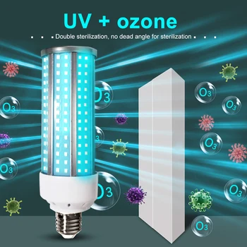 Portable Sterilize UV-C Light 60W UV-C Corn Light Bulb LED Germicidal Lamp Remote Comtrol Timer
Portable Sterilize UV-C Light 60W UV-C Corn Light Bulb LED Germicidal Lamp Remote Comtrol Timer