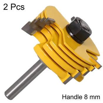 2Pcs Slot Cutter 3 Wing Router Bit Set Woodworking Chisel Cutter Tool 8" 12" Shank Tenon Cutter Woodworking Tool Monden N14
2Pcs Slot Cutter 3 Wing Router Bit Set Woodworking Chisel Cutter Tool 8" 12" Shank Tenon Cutter Woodworking Tool Monden N14
