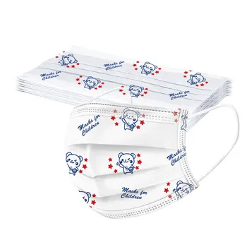 10/100pcs Disposable Face Mask For Kids Industrial 3 Layer Elastic Earloop Face Cover Mouth Muffle Scarf Protective Face Mask
10/100pcs Disposable Face Mask For Kids Industrial 3 Layer Elastic Earloop Face Cover Mouth Muffle Scarf Protective Face Mask