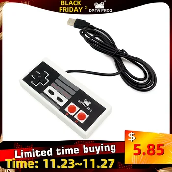 DATA FROG Classic Controller With USB Gaming Gamer Joystick Joypad For NES Windows PC for MAC Computer Game Controller Gamepad
DATA FROG Classic Controller With USB Gaming Gamer Joystick Joypad For NES Windows PC for MAC Computer Game Controller Gamepad