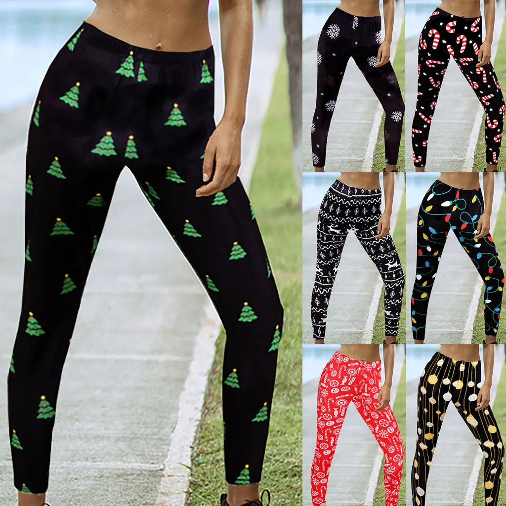 Christmas High Waist Legging Cute Pattern Print Elastic Sports Long Pants Workout Fitness Leggings Slim Fashion S-XL Wholesale
Christmas High Waist Legging Cute Pattern Print Elastic Sports Long Pants Workout Fitness Leggings Slim Fashion S-XL Wholesale