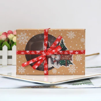 24 Pcs Christmas Cookie Boxes Gift Boxes Cupcake Boxes with Clear Window Paper Xmas DIY Gift Cake Boxes Decorative Treat VJ-Drop 
24 Pcs Christmas Cookie Boxes Gift Boxes Cupcake Boxes with Clear Window Paper Xmas DIY Gift Cake Boxes Decorative Treat VJ-Drop