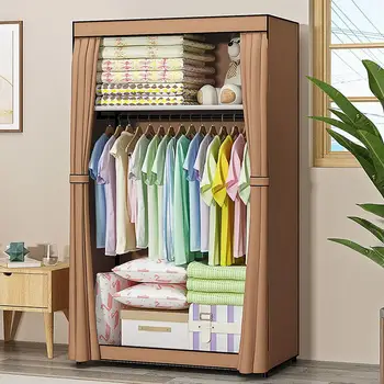 Modern Non-woven Cloth Wardrobe Dustproof Storage Cabinet with Drawer Bedroom Furniture
Modern Non-woven Cloth Wardrobe Dustproof Storage Cabinet with Drawer Bedroom Furniture