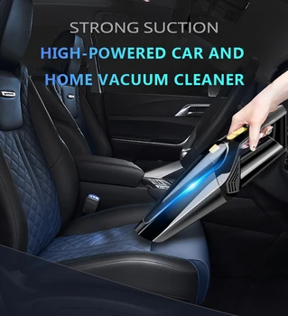 Car Vacuum Cleaner Dry And Wet Dual Use Strong Suction Low Noise cordless Rechargeble HEPA Filter Protable Fashion
Car Vacuum Cleaner Dry And Wet Dual Use Strong Suction Low Noise cordless Rechargeble HEPA Filter Protable Fashion