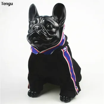 Autumn and winter models pet blue blue ribbon dog hoodie clothes French bulldog small and medium dog clothes kitten jacket XXXL 
Autumn and winter models pet blue blue ribbon dog hoodie clothes French bulldog small and medium dog clothes kitten jacket XXXL