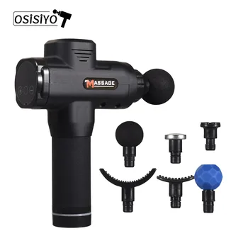 LCD Display Profession Massage Gun Body Muscle Deep Fascia Massager Muscle Pain Exercising Relaxation Slimming Shaping
LCD Display Profession Massage Gun Body Muscle Deep Fascia Massager Muscle Pain Exercising Relaxation Slimming Shaping
